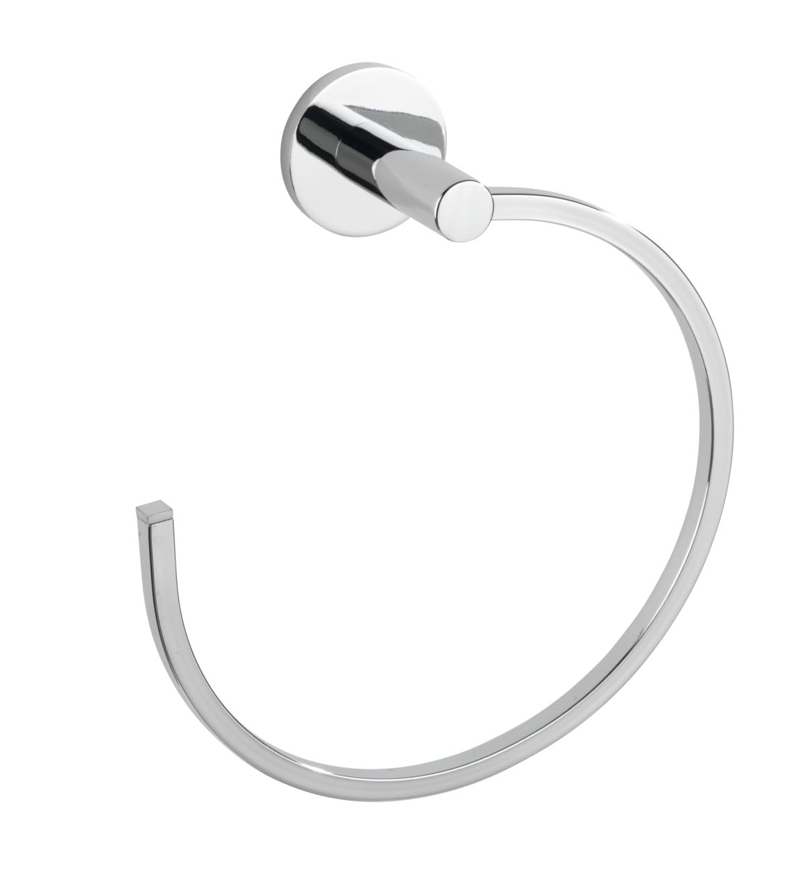 wenko-isera-uv-loc-handtuchring-19-x-21-x-7-cm-ohne-bohren-chrom image 1