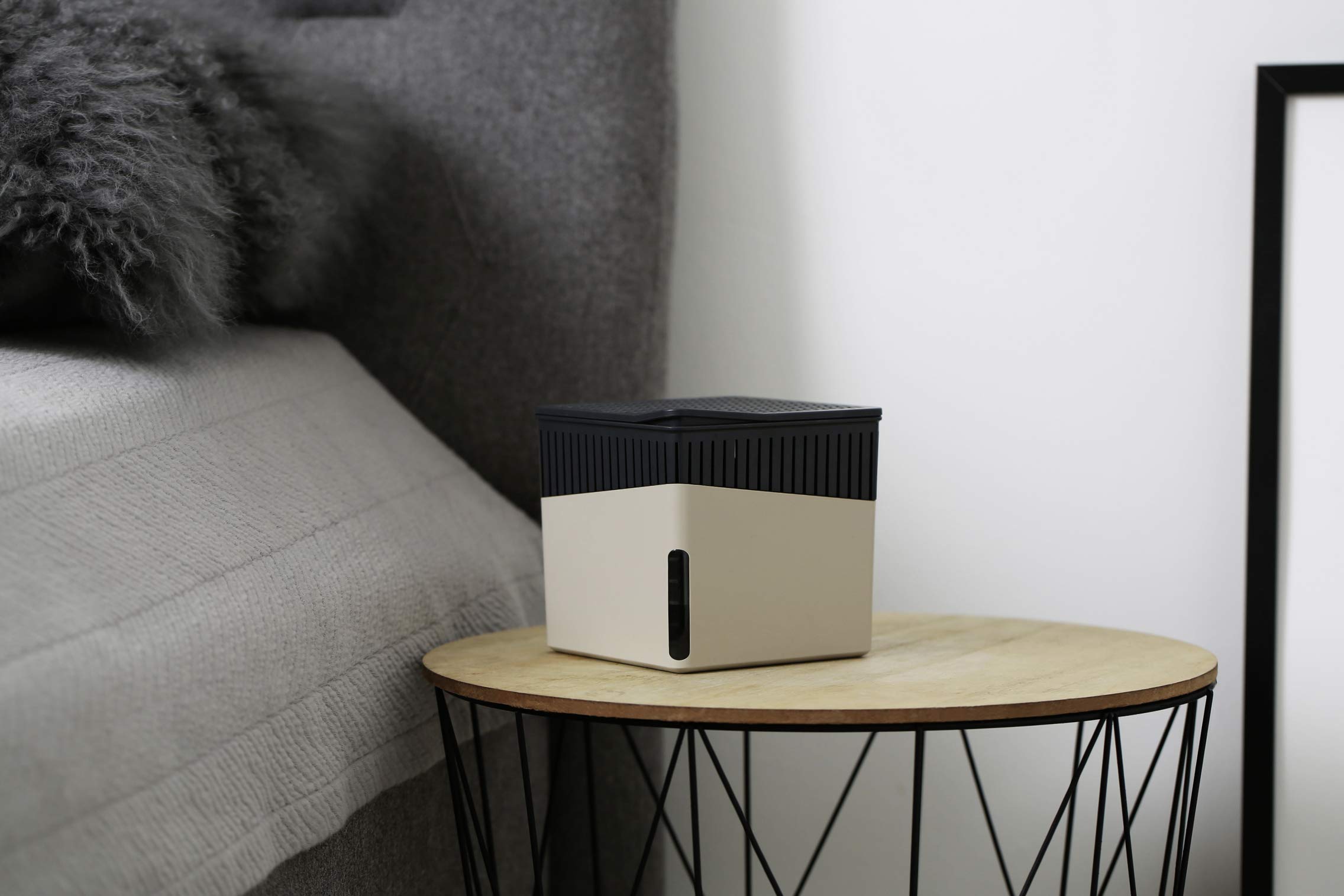 wenko-cube-raumentfeuchter-mit-1000-g-granulat-f-r-r-ume-bis-80-m-beige image 2