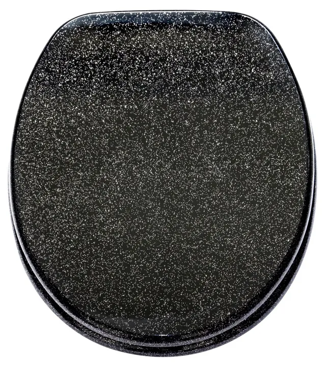 sanilo-wc-sitz-glitzer-schwarz-holzkern-ohne-absenkautomatik-universell image 1
