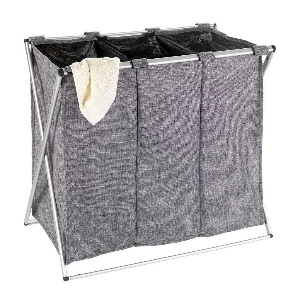 wenko-w-schesammler-trio-grau-meliert-130-l-3-f-cher-63x57x38-cm image 2