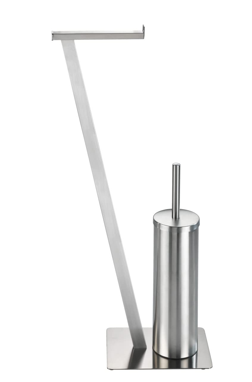 wenko-stand-wc-garnitur-lirio-wc-papierhalter-mit-b-rste-schwarz-matt image 6