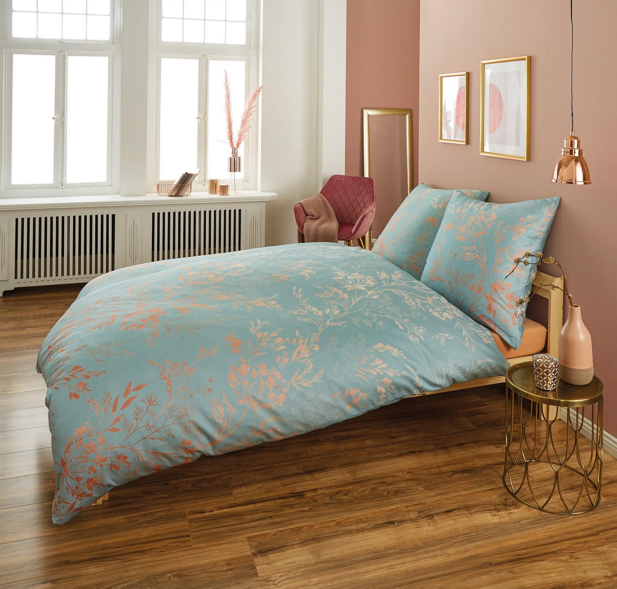kleine-wolke-bettw-sche-satin-kate-krokusblau-135-x-200-cm-80-x-80-cm image 2
