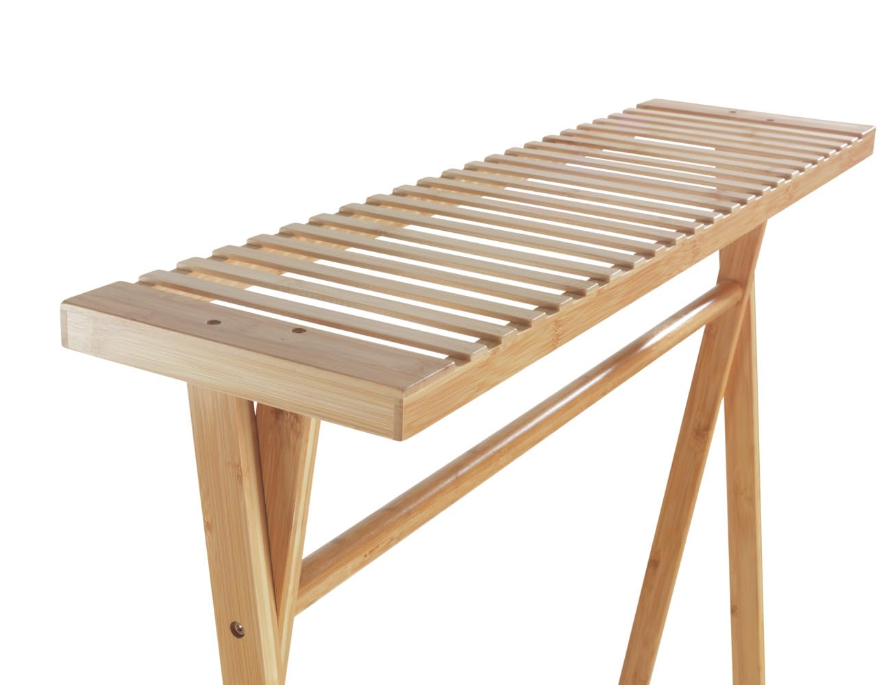 wenko-lanai-standgarderobe-aus-bambus-88-x-170-x-42-cm-mit-2-ablagen image 6