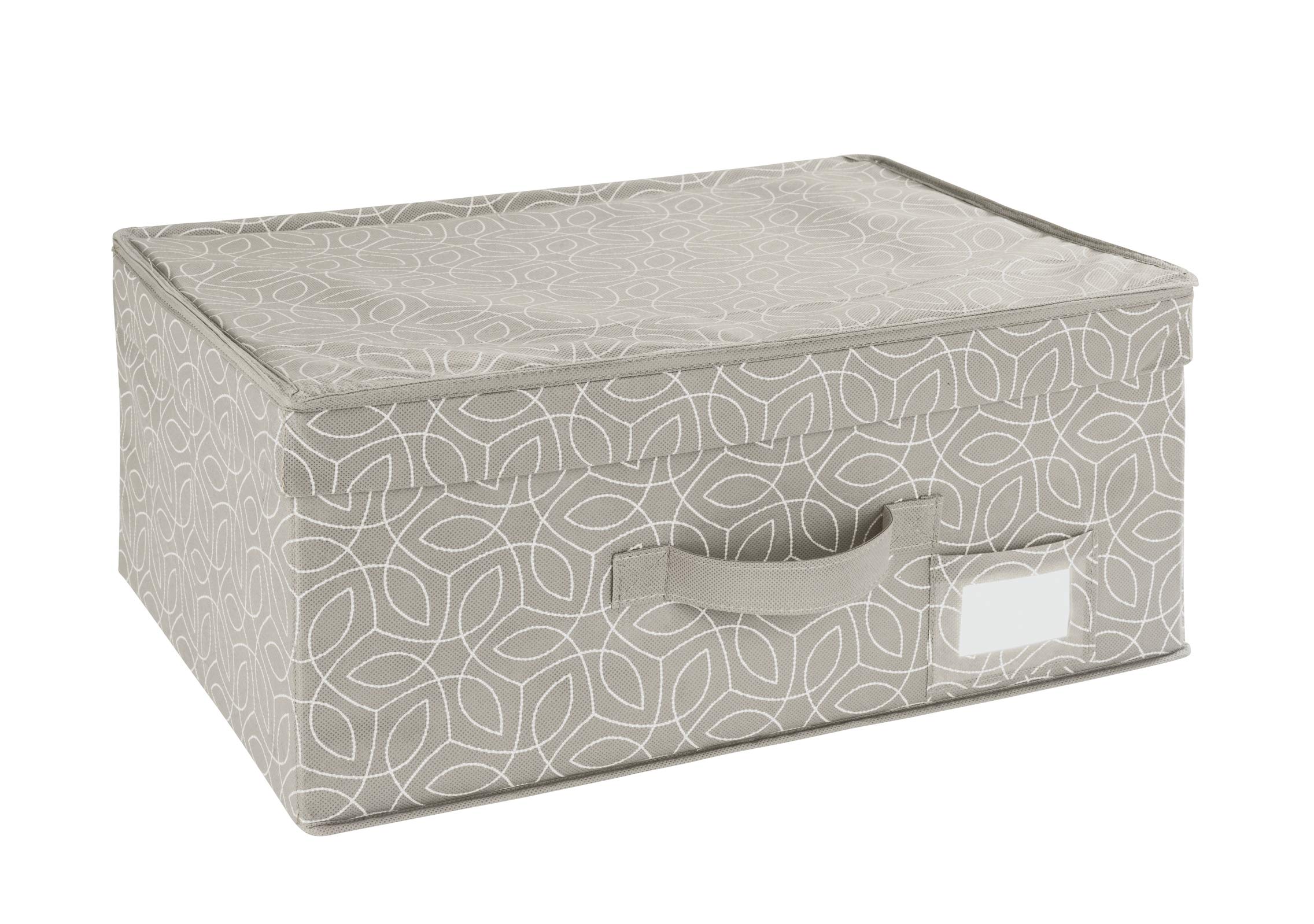wenko-aufbewahrungsbox-balance-mit-deckel-taupe-19-x-33-x-44-cm image 1
