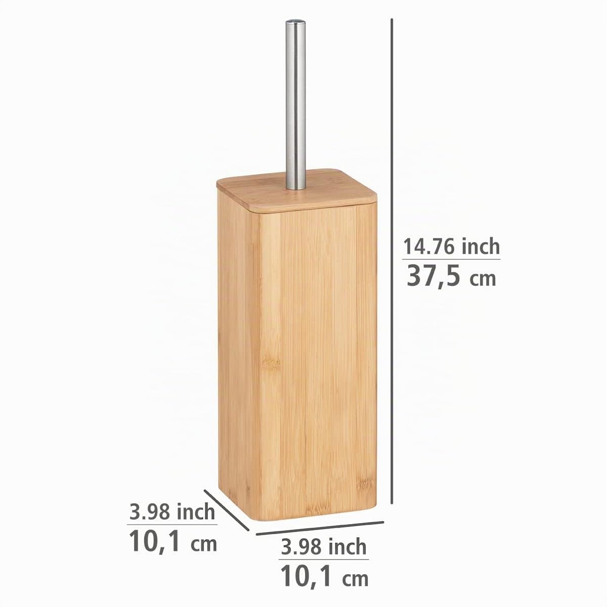 wenko-bambusa-wc-garnitur-geschlossene-toilettenb-rste-bambus-10-1-x-37-5-x-10-1 image 4