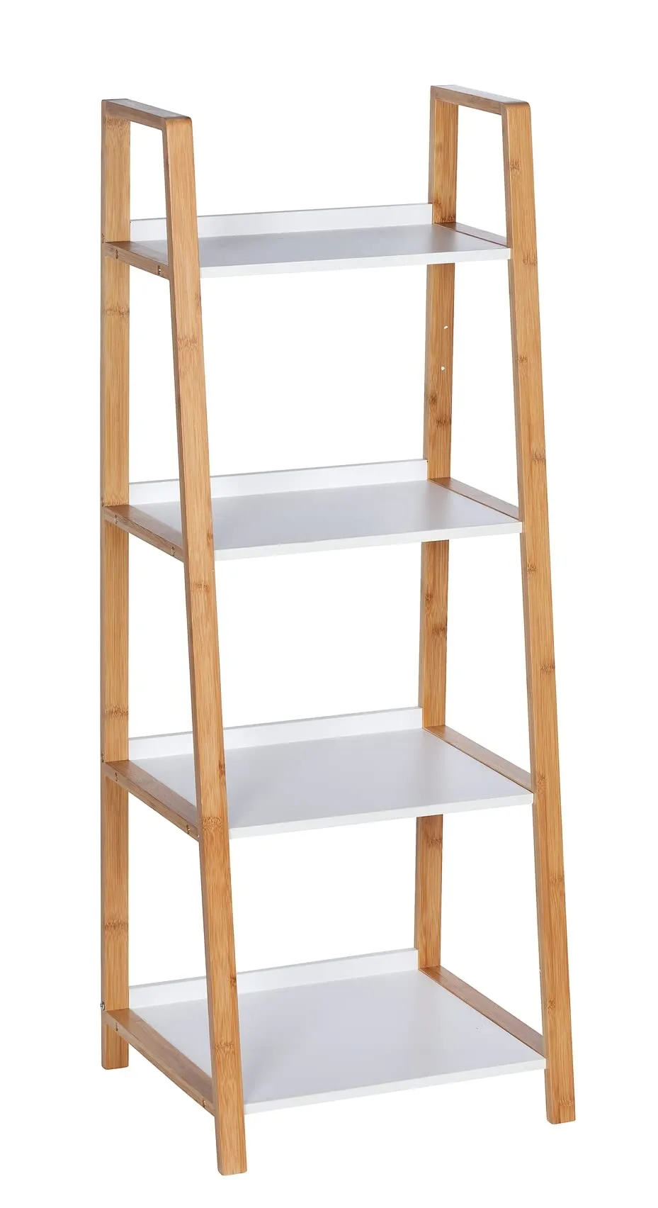 wenko-regal-finja-bambus-4-etagen-43-x-112-x-36-cm-braun image 1