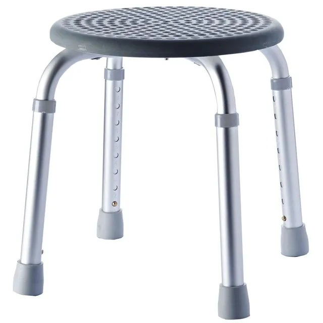 ridder-comfort-bad-hocker-aluminium-grau-36-cm-35-53-cm image 1
