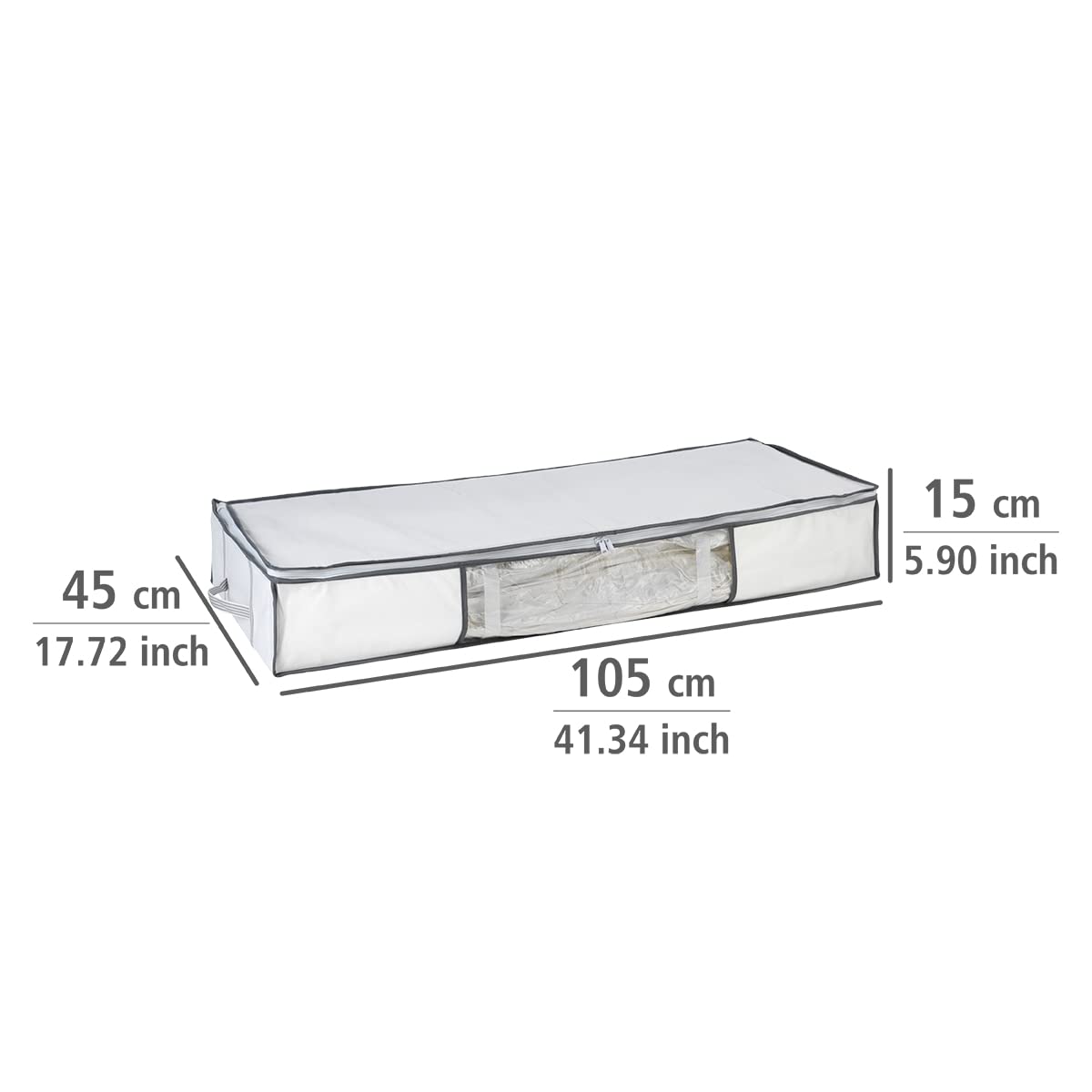 wenko-vakuum-soft-unterbett-box-105x15x45-cm-wei image 7