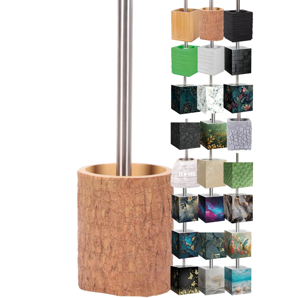 sanilo-wc-b-rste-bark-freistehend-edelstahl-mit-auswechselbarem-kopf image 1