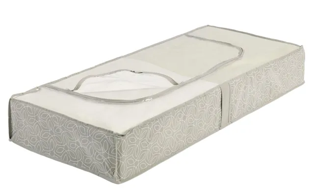 wenko-balance-unterbettkommode-aufbewahrungstasche-taupe-105-x-15-x-45-cm image 1