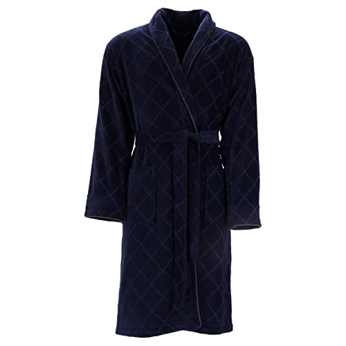 vossen-herrenschalkragenmantel-barron-marine-blau-gr-e-60-62-aus-webvelours image 6
