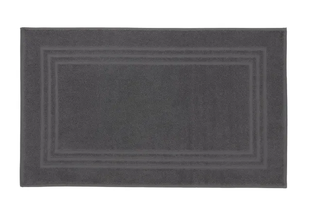 kleine-wolke-frottiervorleger-lodge-dunkelgrau-50-x-80-cm-800-g-qm image 1
