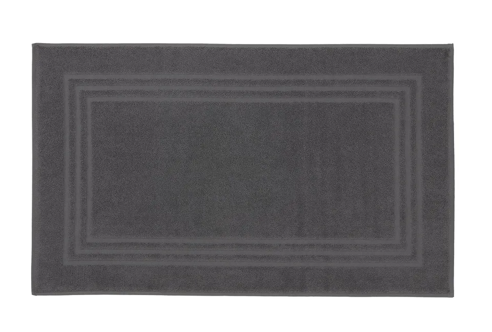 kleine-wolke-frottiervorleger-lodge-dunkelgrau-50-x-80-cm-800-g-qm image 1