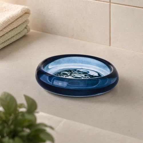 kleine-wolke-verro-seifenschale-navy-aus-glas image 8