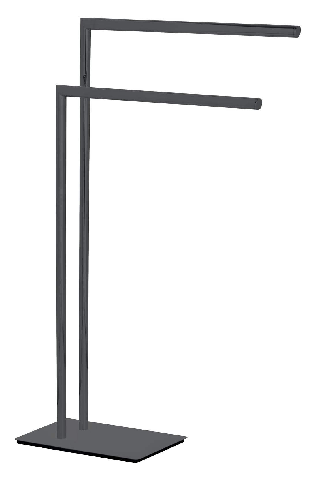 wenko-handtuchst-nder-recco-freistehend-schwarz-48-x-80-5-x-20-cm-stahl image 1