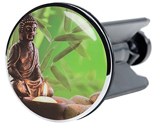 sanilo-waschbeckenst-psel-buddha-universal-4-0-cm-motiv-st-psel image 5