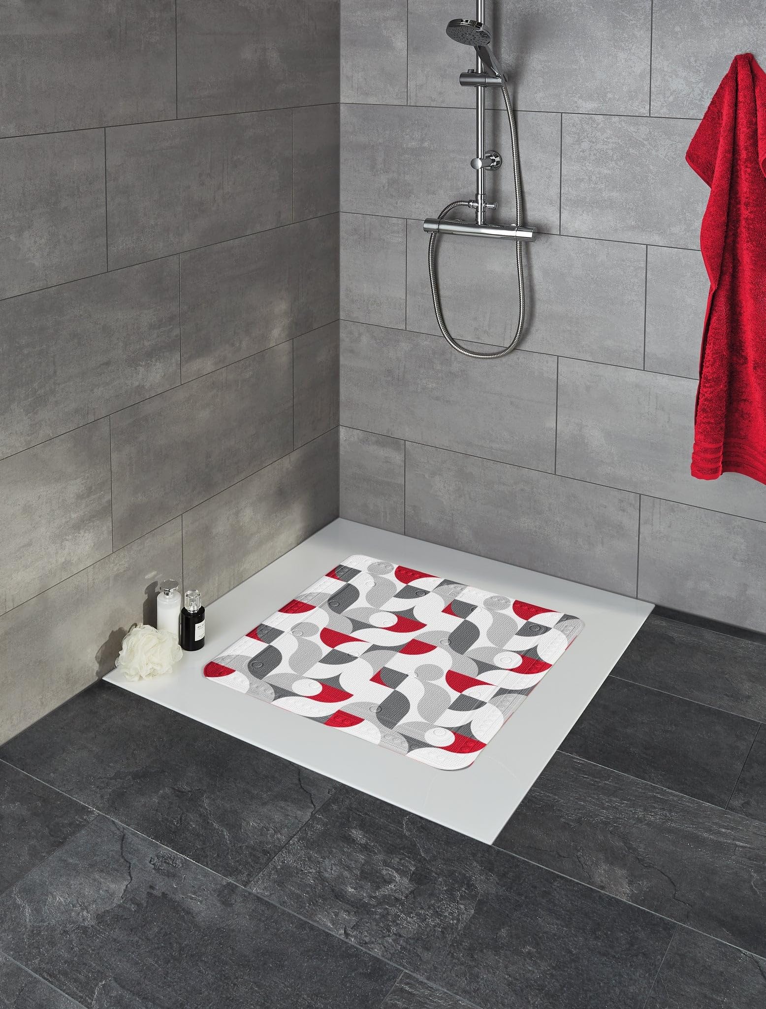 kleine-wolke-duscheinlage-tess-rubin-55-x-55-cm image 2
