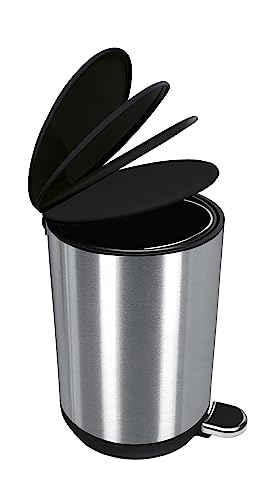 kleine-wolke-kosmetikeimer-caletto-schwarz-5-liter-treteimer-edelstahl-abs image 8