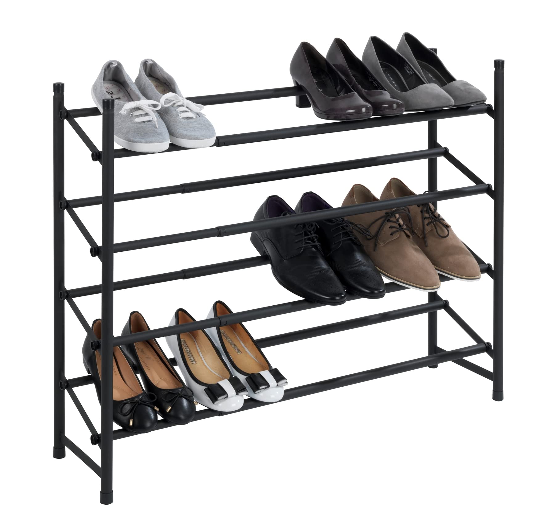 wenko-hero-anti-rutsch-schuhregal-ausziehbar-62-115-x-68-x-23-cm-schwarz-matt image 7