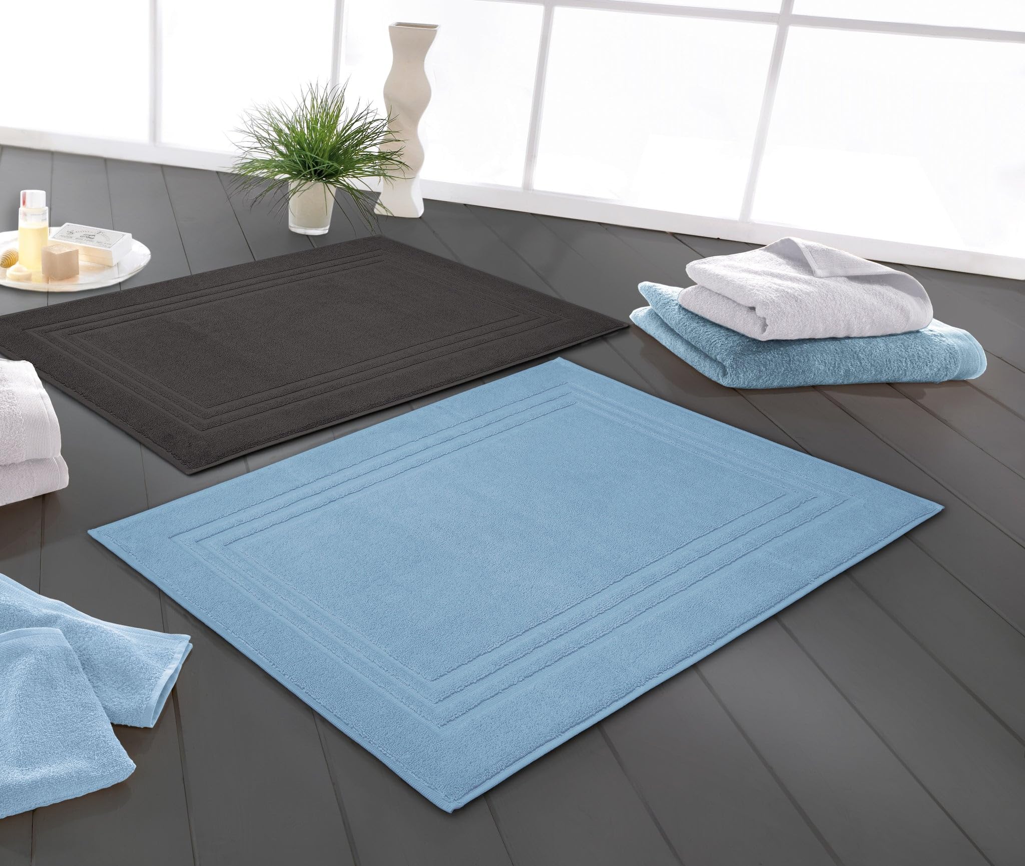 kleine-wolke-frottiervorleger-lodge-dunkelgrau-50-x-80-cm-800-g-qm image 2