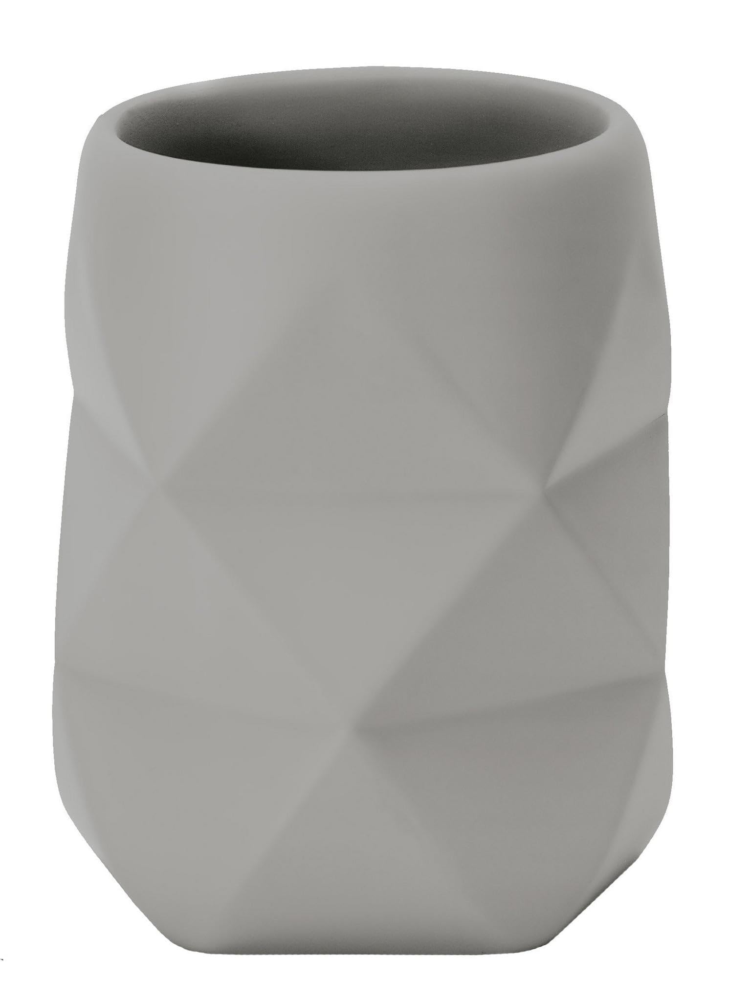 kleine-wolke-crackle-zahnputzbecher-platinfarben-300-ml image 1