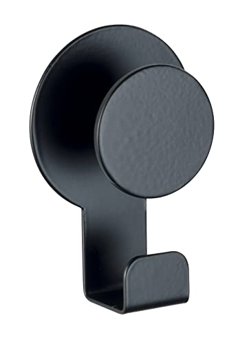 wenko-blandas-wandhaken-handtuchhalter-edelstahl-5-x-7-5-x-2-5-cm-schwarz-matt image 8
