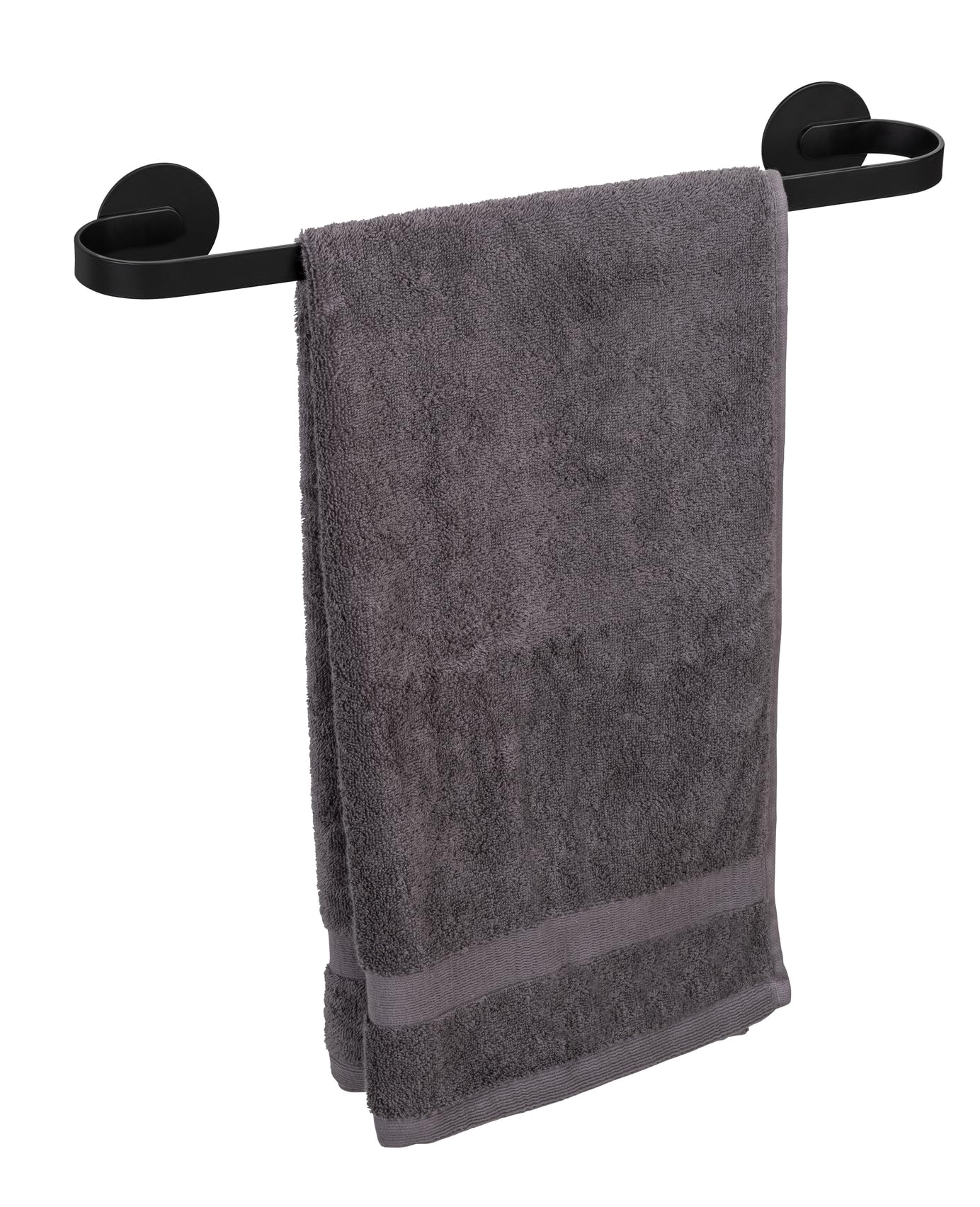 wenko-turbo-loc-badetuchstange-uno-bivio-black-matt-40-cm-aluminium image 6