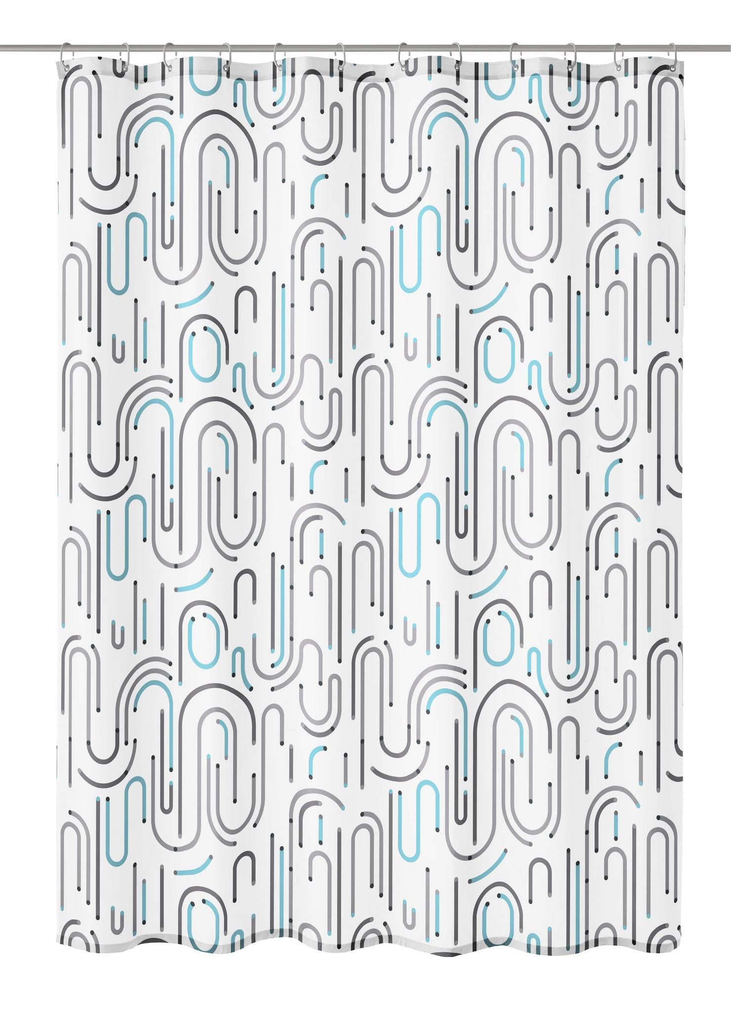 kleine-wolke-vision-duschvorhang-textil-grau-180-x-200-cm image 1