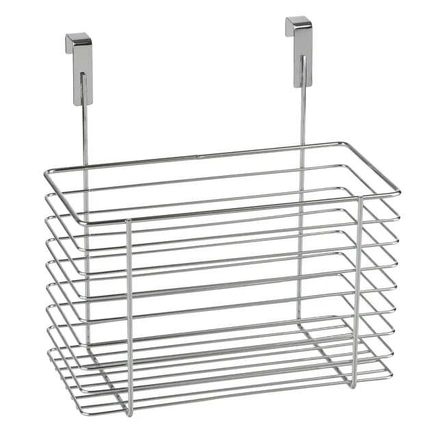 wenko-einh-ngekorb-slim-24-x-24-5-x-15-cm-chrom-metall image 1