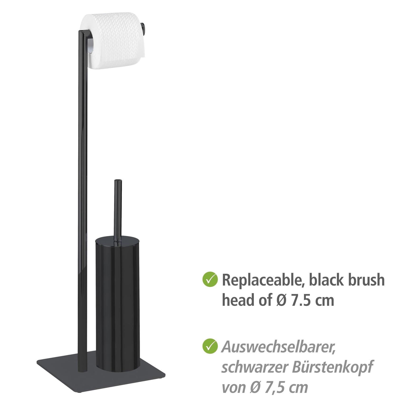 wenko-recco-stand-wc-garnitur-20-x-71-5-x-20-cm-2-in-1-wc-b-rste-toilettenpapier image 3