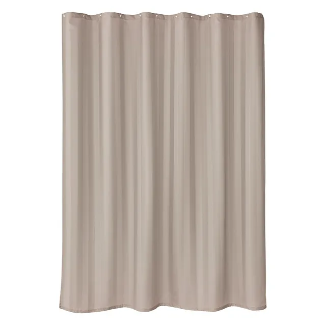 kleine-wolke-stripia-duschvorhang-textil-ecru-180x200-cm image 1