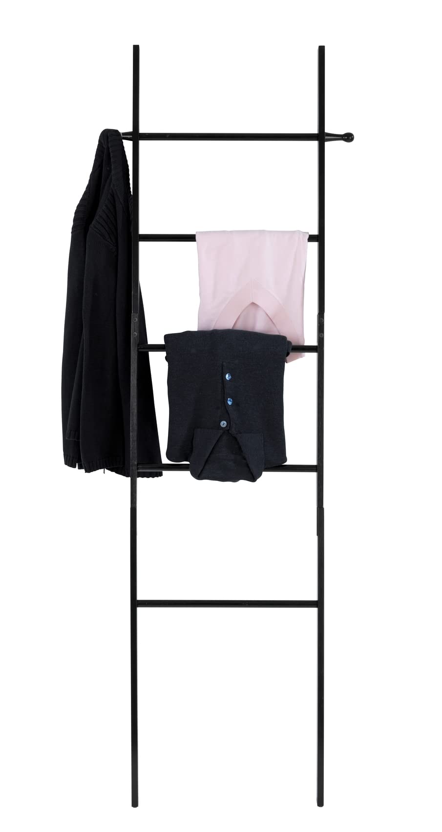wenko-handtuchleiter-suri-bambus-schwarz-43-x-170-x-33-cm image 4