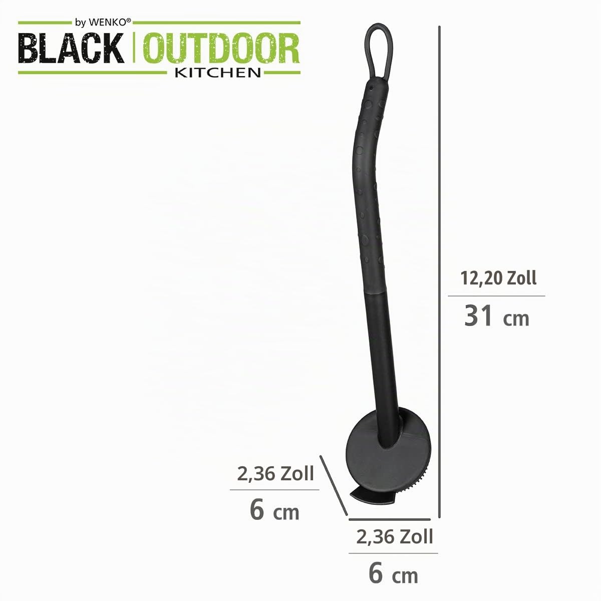 wenko-cuvo-sp-lb-rste-31-cm-schwarz-mit-schaber-und-aufh-ngeschlaufe image 5