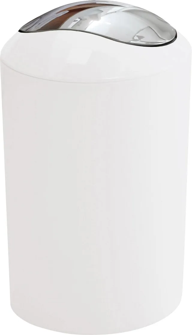 kleine-wolke-kosmetikeimer-glossy-5-l-wei-2er-set-mit-chromdeckel image 1