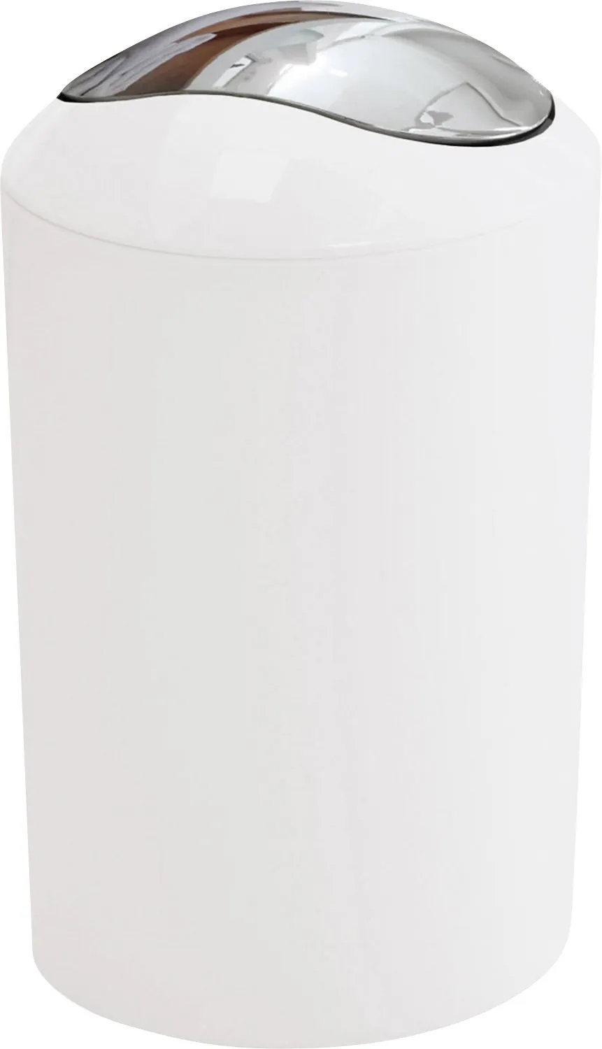 kleine-wolke-kosmetikeimer-glossy-5-l-wei-2er-set-mit-chromdeckel image 1