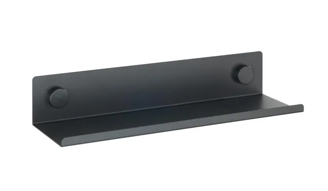 wenko-k-chenregal-jet-m-40-x-7-5-x-12-cm-wandregal-schwarz-metall-ohne-bohren image 1