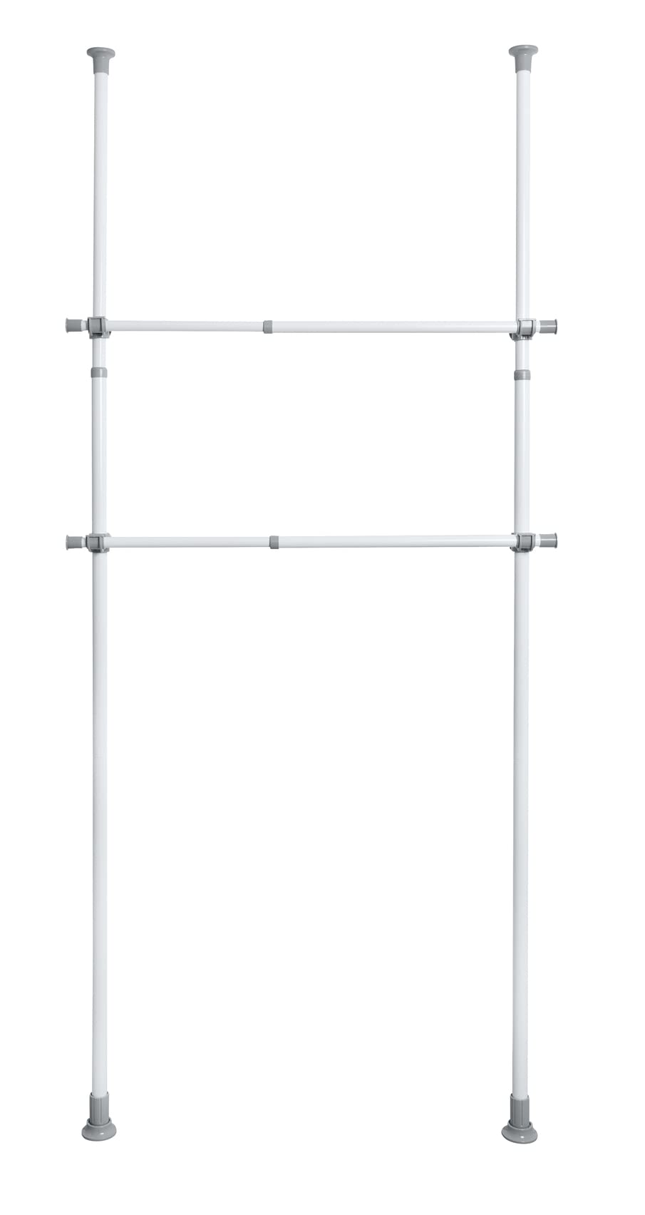 wenko-herkules-kleiderstange-2er-set-wei-75-120-cm-metall image 1