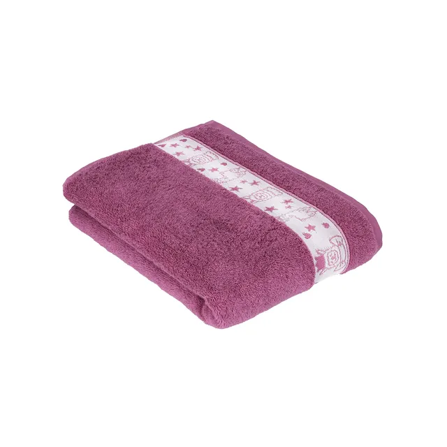 vossen-lama-queen-duschtuch-blackberry-67-x-140-cm image 1