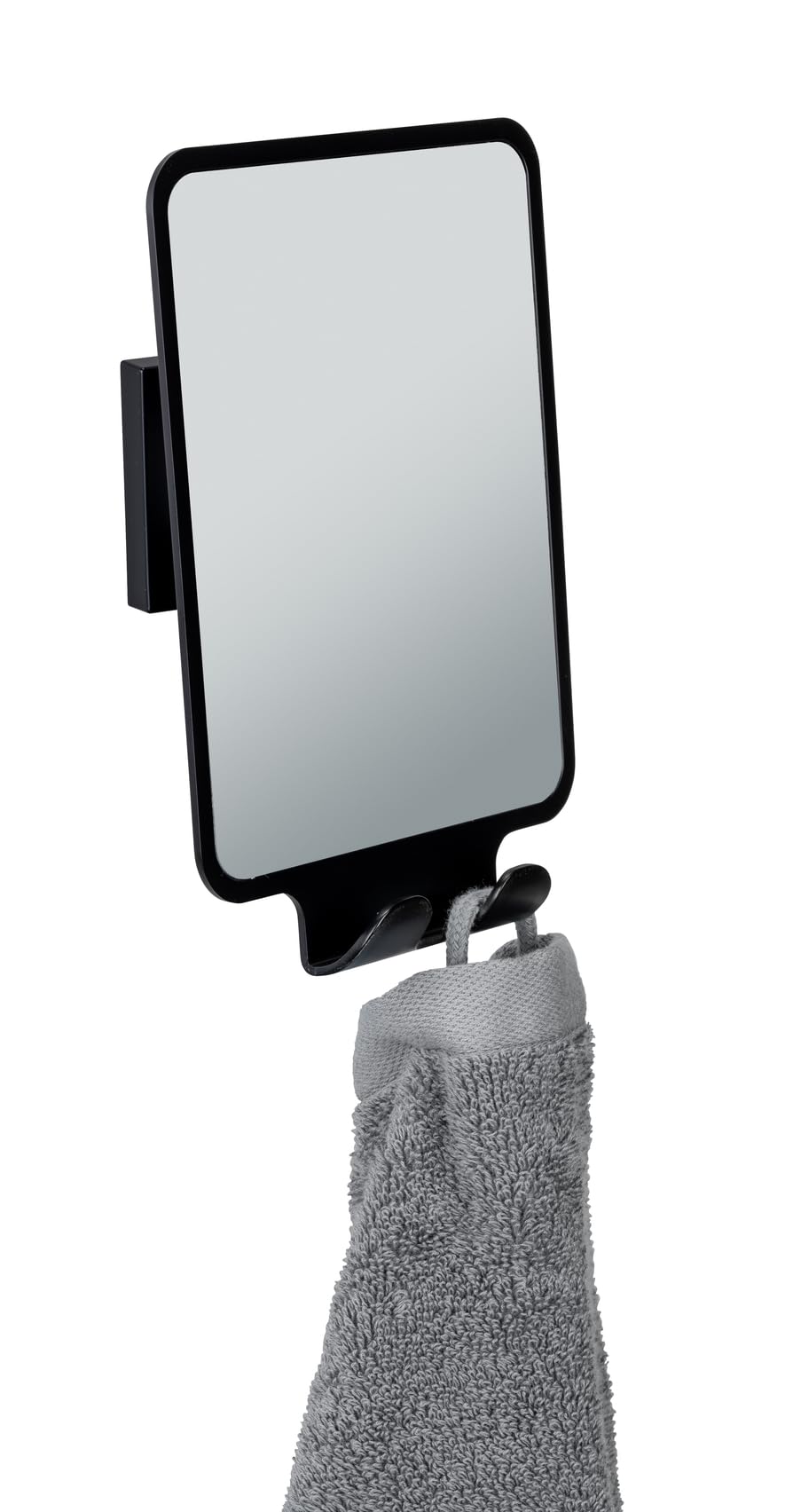 wenko-vacuum-loc-antibeschlagspiegel-quadro-wandspiegel-14-x-19-5-x-8-cm-schwarz image 7