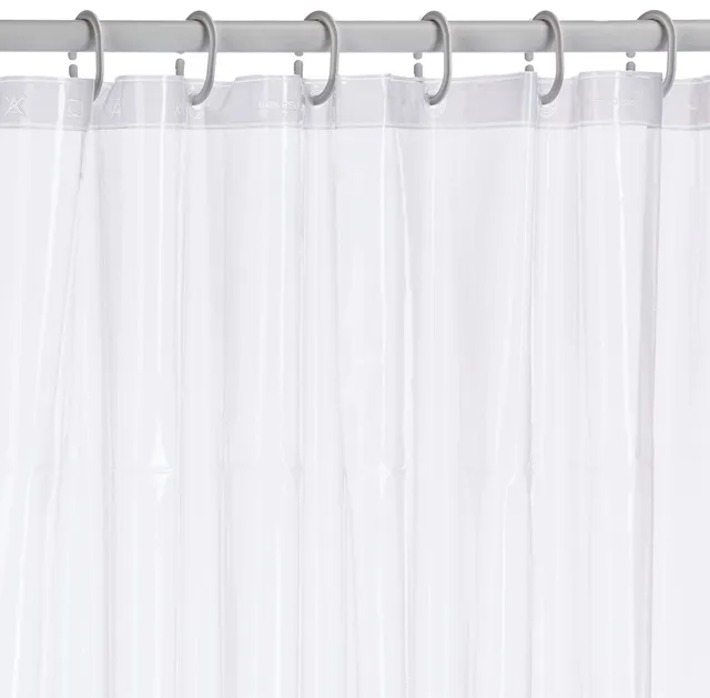 ridder-duschvorhang-folie-brillant-transparent-120x200-cm-inkl-ringe image 1