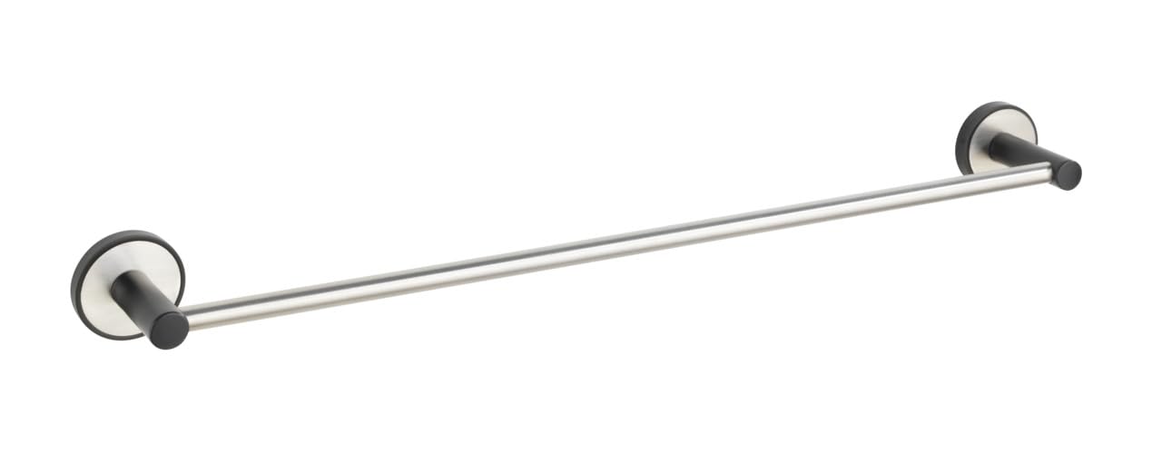 wenko-uv-loc-badetuchstange-uno-udine-61-cm-edelstahl-schwarz image 1