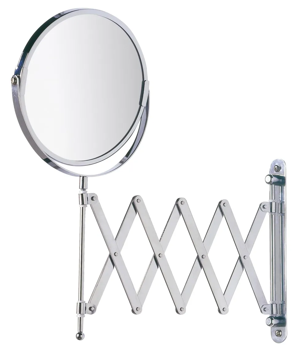 wenko-kosmetik-wandspiegel-teleskop-exclusiv-wand-kosmetikspiegel-mit-3-fach-ver image 1