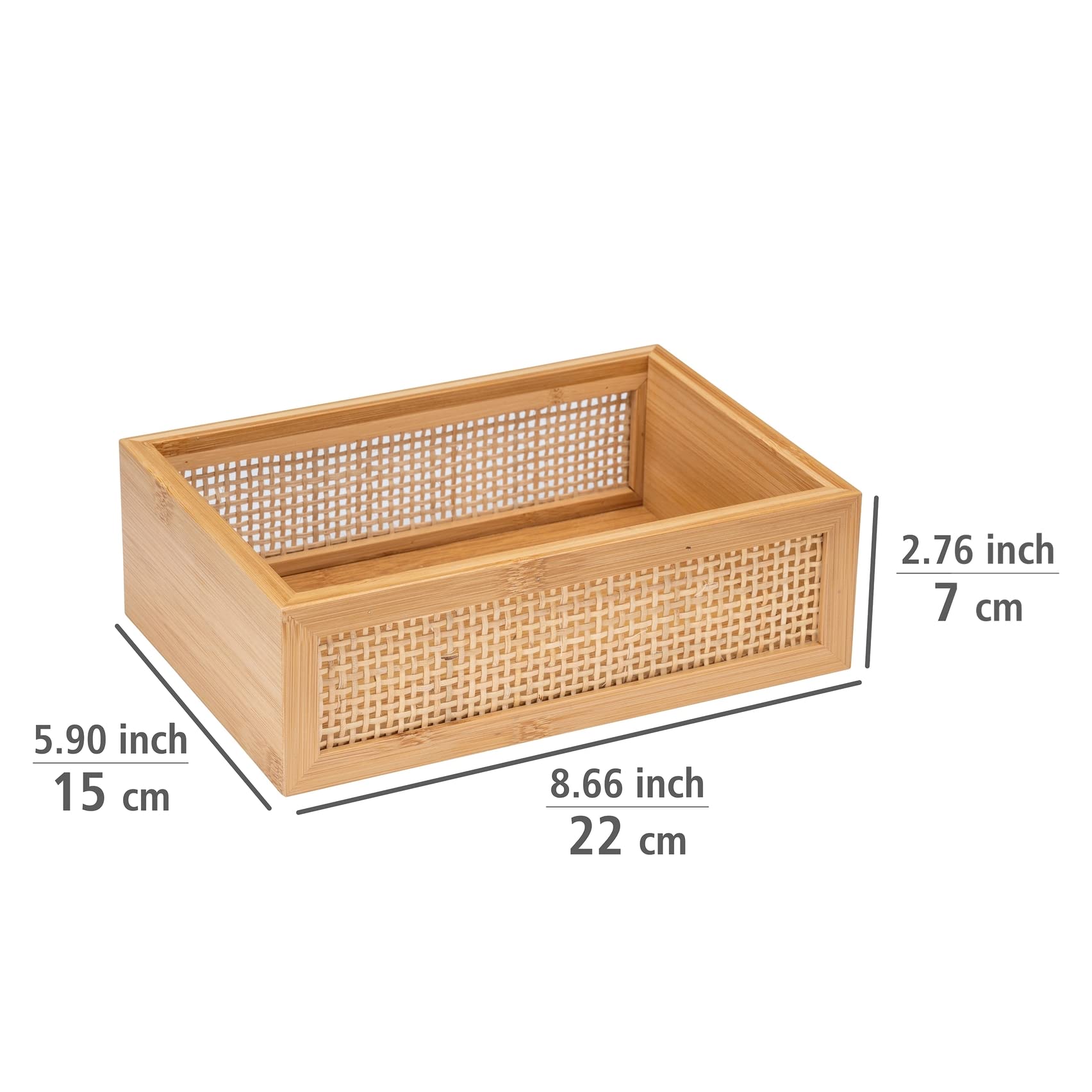 wenko-badablage-allegre-l-natur-22-x-7-x-15-cm-bambus-rattan-boho image 4
