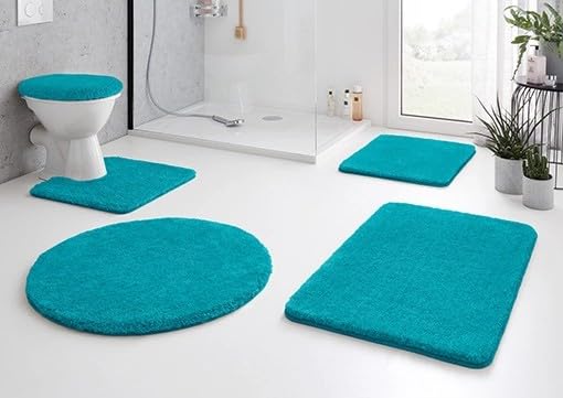 kleine-wolke-badteppich-t-rkis-85-x-150-cm-polyacryl-hochflor image 7