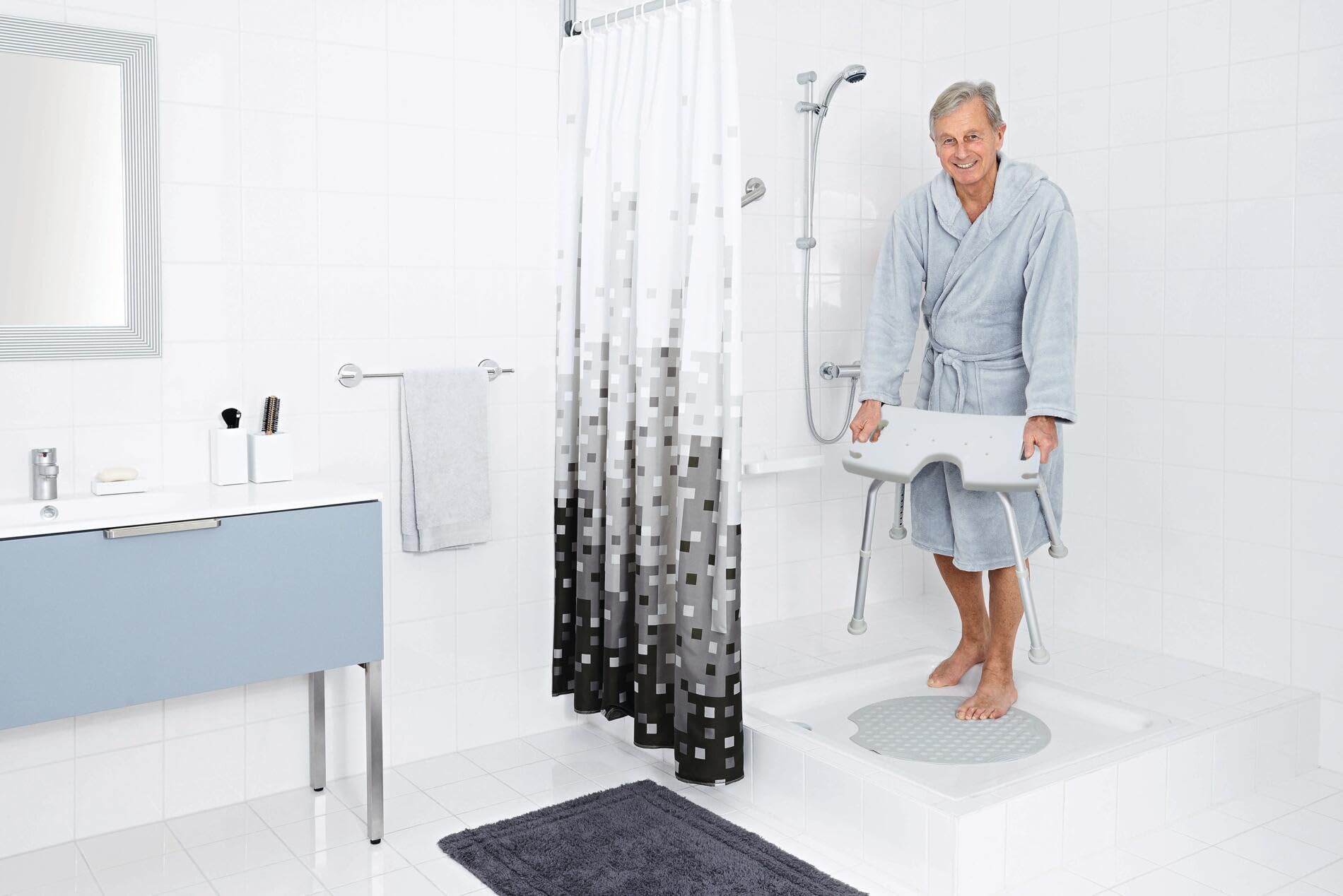ridder-bad-hocker-sam-wei-h-henverstellbar-mit-hygieneausschnitt image 3