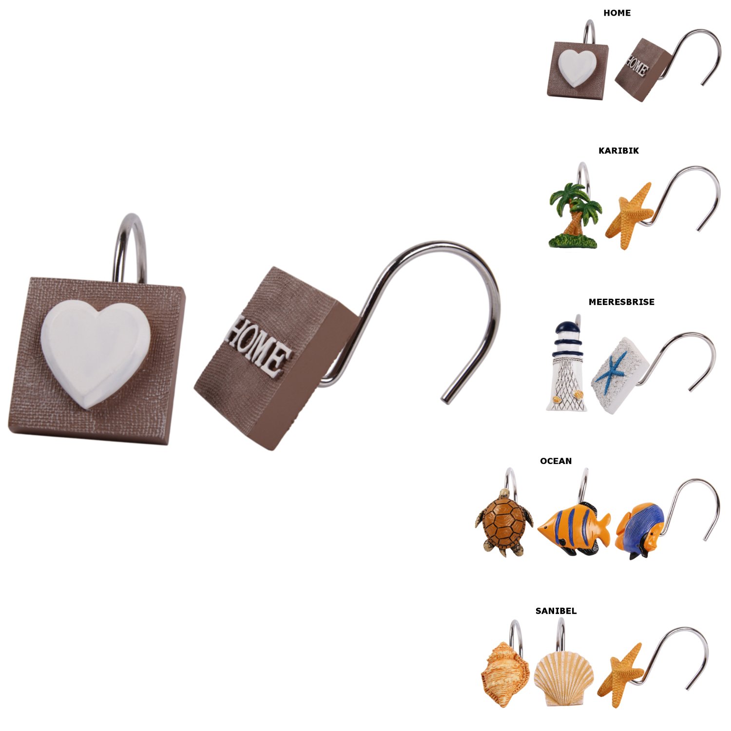 sanilo-duschvorhangringe-home-12er-set-edelstahl-haken-3-5-cm image 1
