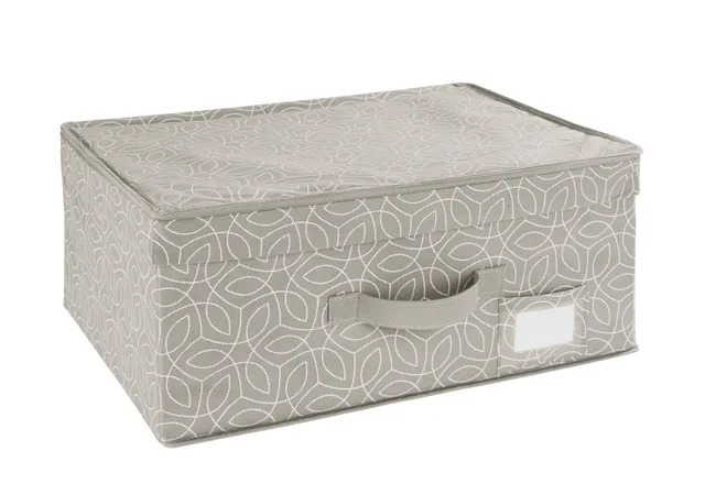 wenko-aufbewahrungsbox-balance-mit-deckel-taupe-19-x-33-x-44-cm image 1
