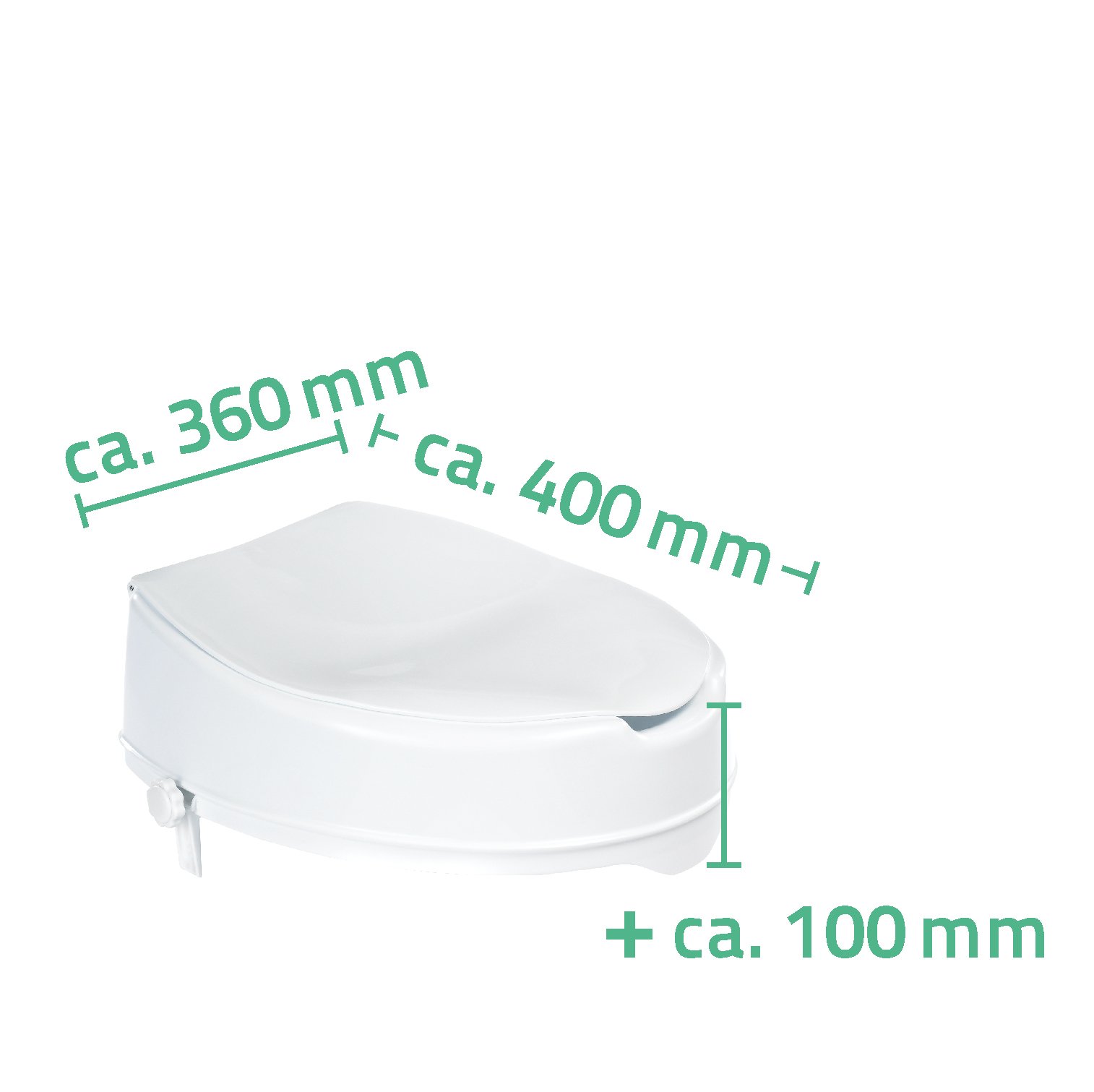ridder-assistent-a0071001-wc-sitzerh-hung-10-cm-wei-bis-150-kg image 7