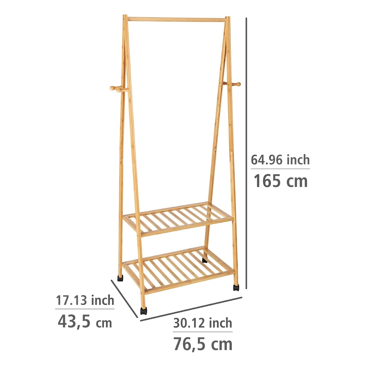 wenko-kleiderst-nder-honolulu-bambus-76-5-x-165-x-43-5-cm-standgarderobe-auf-rol image 5