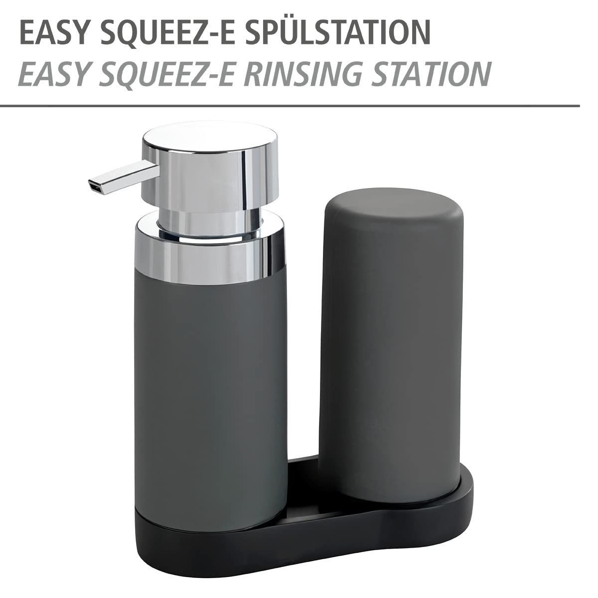 wenko-easy-squeez-e-sp-lstation-sp-lmittel-und-seifenspender-grau-0-25-l image 2